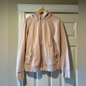 Lululemon Scuba Hoodie Light Pink - Size 12